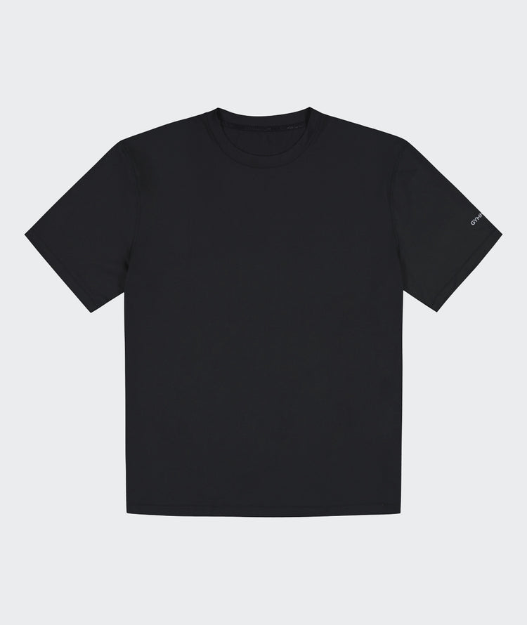 Oversize training T-Shirt - Unisex, Male 175cm / size L, Female 160cm / size XS#color_black