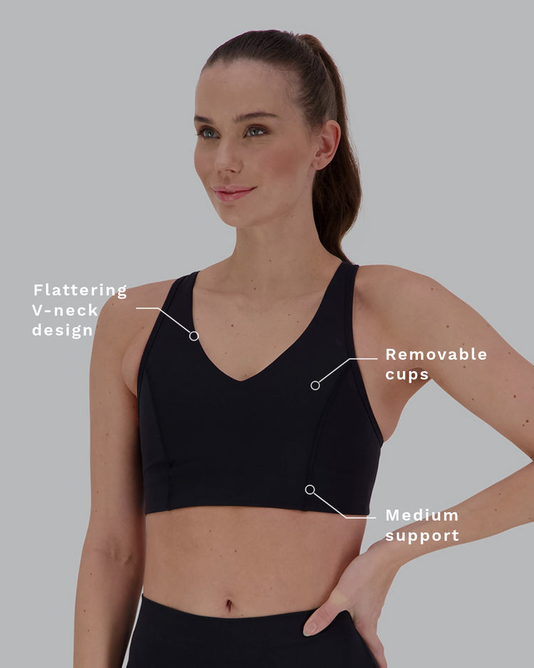 Padded Everyday Bra#color_black